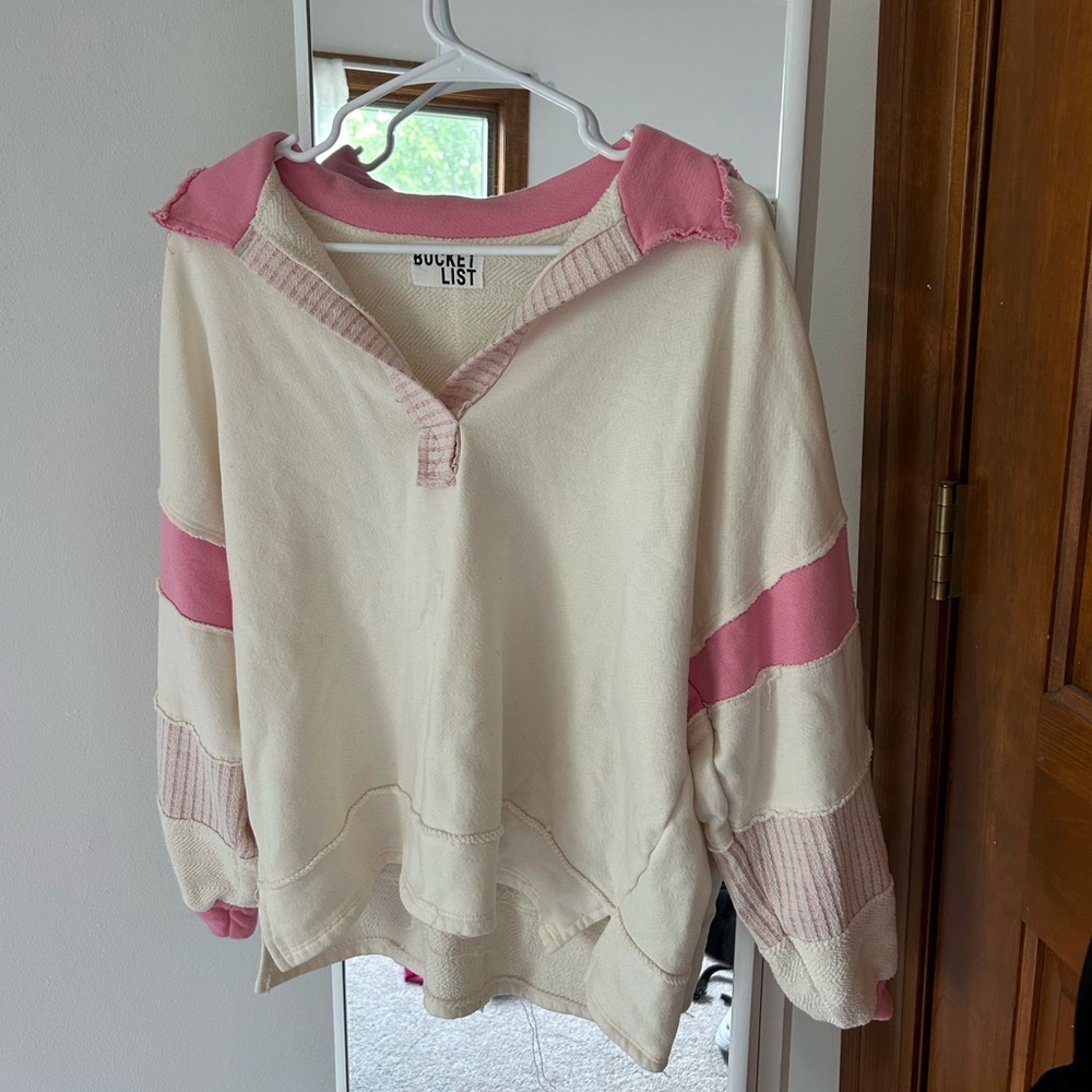 Free People Clean Prep Polo Lookalike